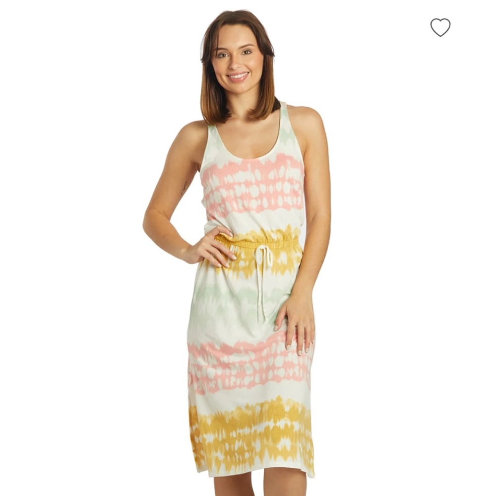 Hurley Tie-Dye Multi-Color Lo Racerback Dress